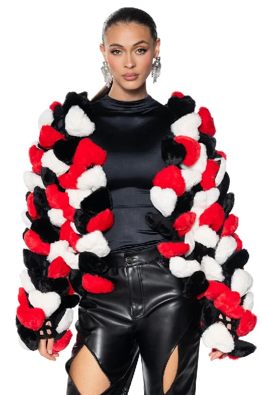 organic cotton women cardigan for an eco - friendly choiceQUEEN OF HEARTS PLUSH CARDIGAN organic cotton women cardigan for an eco - friendly choiceQUEEN OF HEARTS PLUSH CARDIGAN